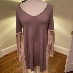 Judith March western fringe tunic